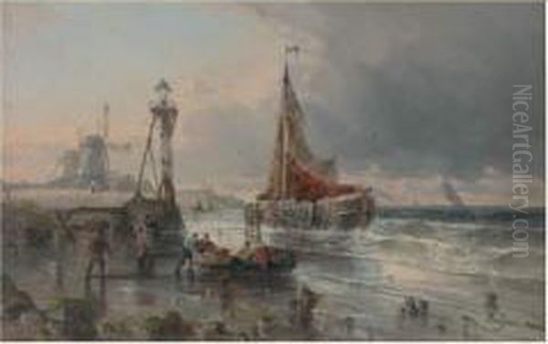L'arrivee Des Bateaux De Peche - view 1