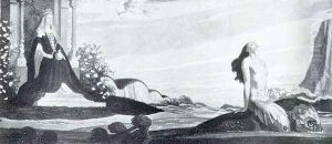 The Sea-Maid's Music (A Midsummer Night's Dream) by Robert Anning Bell