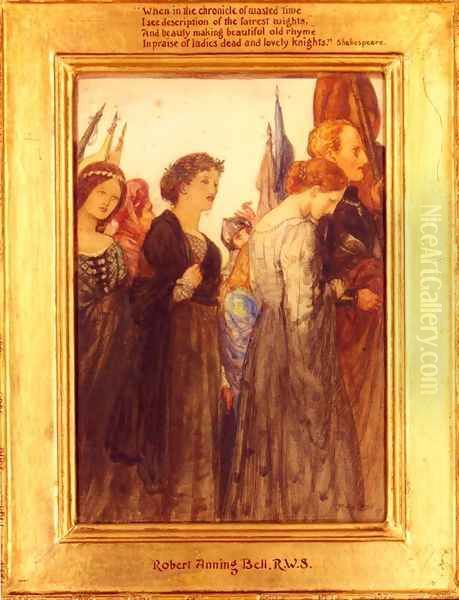 'When In The Chronicle Of Wasted Time I See Description Of The Fairest Wights, And Beauty Making Beautiful Old Rhyme In Praise Of Ladies Dead And Lovely Knights' Shakespeare - view 1