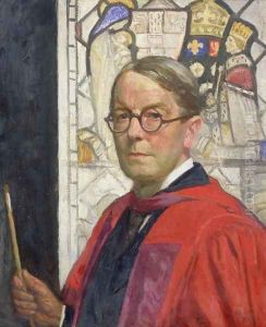 Self Portrait 1925 by Robert Anning Bell