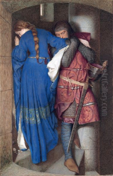 The Meeting on the Turret Stairs - view 1