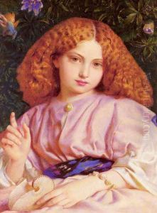 The Child Miranda by Frederic William Burton