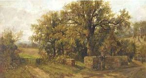 A wayside rest by Frederic William Burton