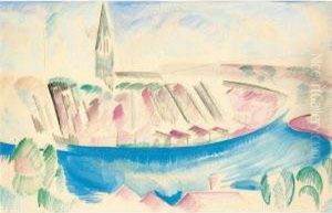 Vue De Berne by David Bailly