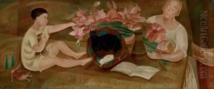 Unten Links Signiert 'alice Bailly' by David Bailly