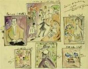 Die Fur Den <salon D'automne> 1920 In Paris Geschickten Werke by David Bailly