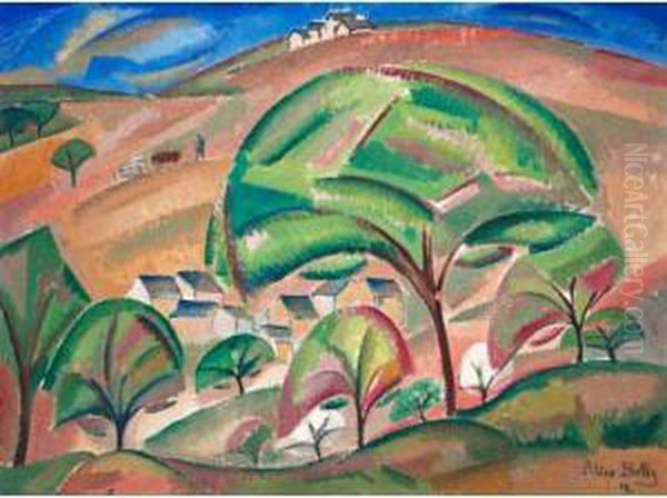 Paysage A Orsay (l'arbre Vert) - view 1