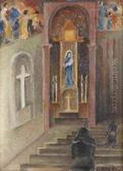 "interieur D'eglise". - view 1