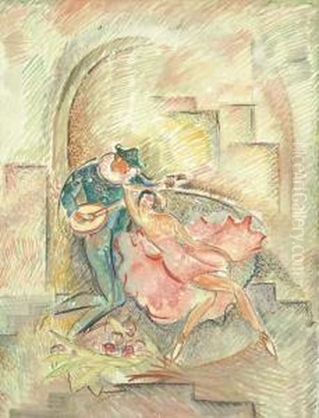 Arlequin Et Femme - view 1