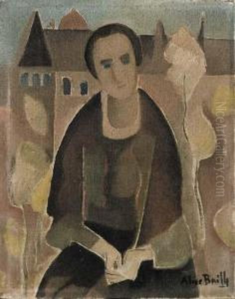 Sitzende Frau - view 1