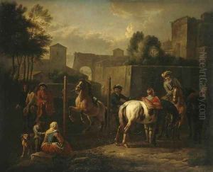 Open-Air Manege by Pieter van Bloemen