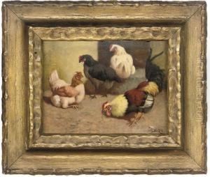 Pecking Order by William Baptiste Baird