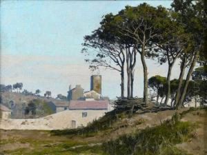 Vue De Saint-raphael by William Baptiste Baird