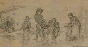 El Regreso De La Pesca by Dionis Verdaguer Baixeras