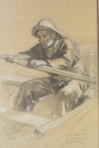 "pescador". by Dionis Verdaguer Baixeras