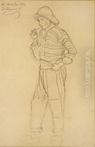 Pescador by Dionis Verdaguer Baixeras