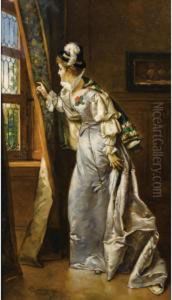 Elegante A La Fenetre