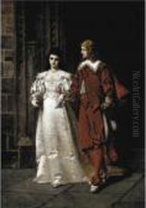 Leaving For The Ball; The Feathered Fan