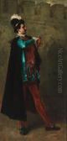 A Cavalier Drawing His Sword; A Cavalier Gesturing - view 1