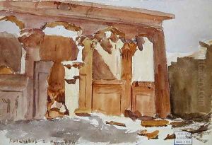 The Temple at Kalabsha, 1874 by F. A. Bridgeman