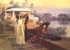 1896 Cleopatra on the terraces of Philae