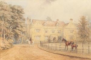 Coleshill Manor by Thomas Baker Of Leamington