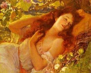 Dolce Far Niente by F. A. Bridgeman