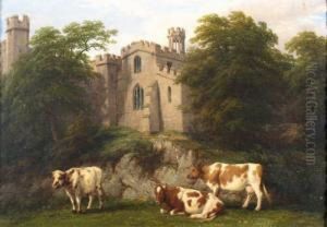 The Chapel, Haddon Hall by Thomas Baker Of Leamington