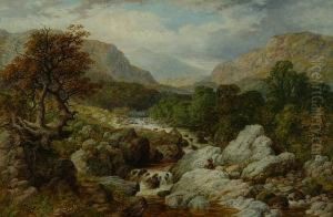 View Near Dolgelly, North Wales