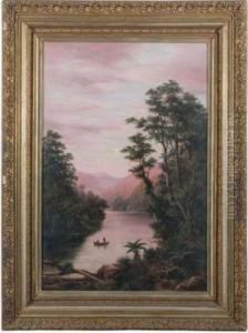 Evening, Upper Catlins River by William George Baker