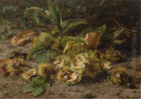 A Still Life With Sweet Chestnuts - view 1