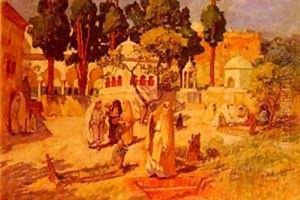 Arab Women at the Town Wall