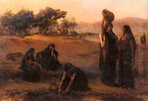 Women Drawing Water From The Nile