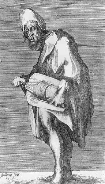 Hurdy-Gurdy Player - view 1