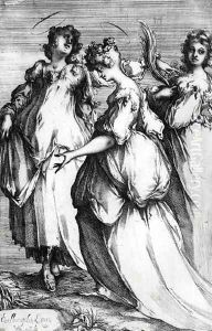 Three Holy Women by Jacques Bellange