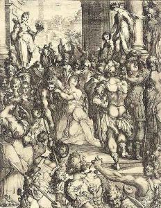 Martyrdom of Saint Lucy by Jacques Bellange