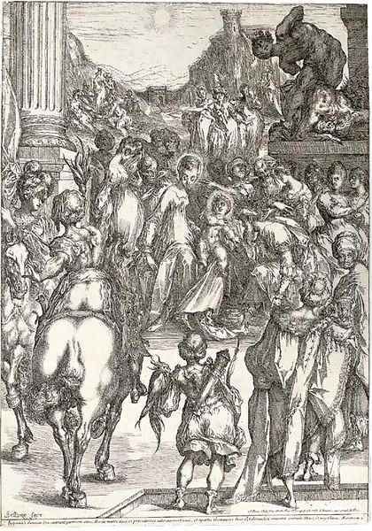 The Adoration of the Magi by Jacques Bellange