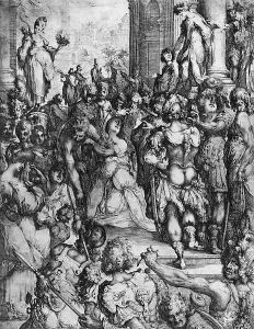 The Martyrdom of Saint Lucy by Jacques Bellange
