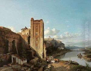 View in Spain by Francois Antoine Bossuet