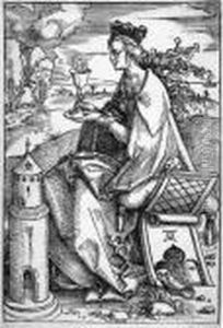 Die Heilige Barbara by Hans Baldung Grien