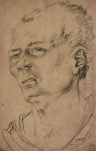 Head Of A Man by Hans Baldung Grien
