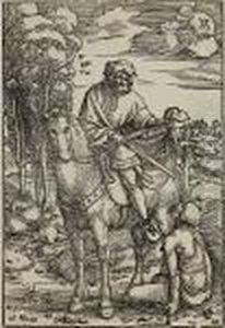 St Martin On Horseback by Hans Baldung Grien