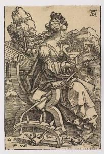 St. Catherine<</b> by Hans Baldung Grien