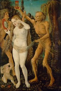 Death And The Virgin by Hans Baldung Grien