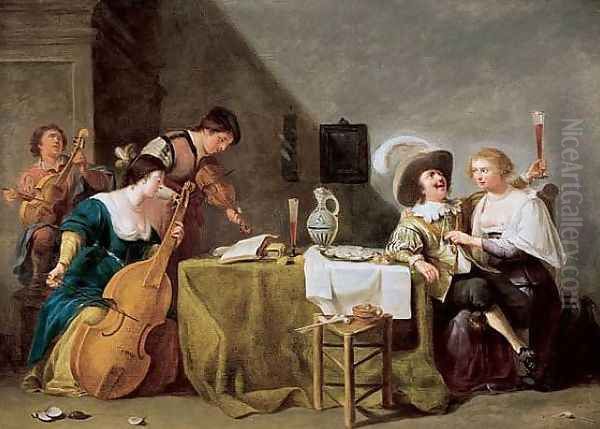 A Merry Musical Company 1635-45 - view 1