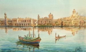 Vittoriosa, Grand Harbour And Mdina, The Old City, Malta