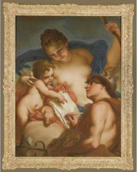 Venus, Mercury And Cupid - view 1