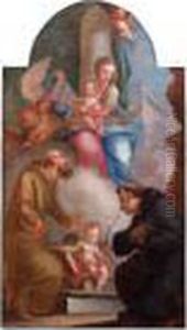 Madonna Con Bambino Gesu by Antonio Balestra