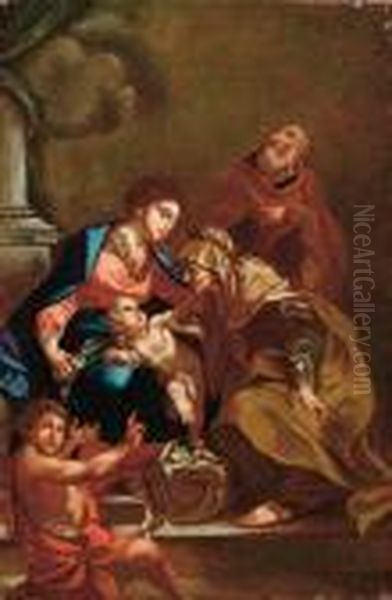 Sacra Famiglia Con Santanna E San Giovannino - view 1