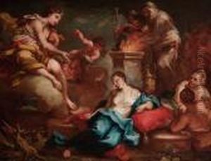 Sacrificio Di Ifigenia by Antonio Balestra